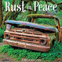 Book Cover for Rust in Peace 2024 12 X 12 Wall Calendar by Willow Creek Press