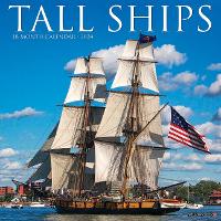 Book Cover for Tall Ships 2024 12 X 12 Wall Calendar by Willow Creek Press