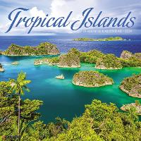 Book Cover for Tropical Islands 2024 12 X 12 Wall Calendar by Willow Creek Press