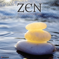 Book Cover for Zen 2024 12 X 12 Wall Calendar by Willow Creek Press