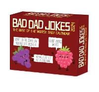 Book Cover for Bad Dad Jokes 2024 6.2 X 5.4 Box Calendar by Willow Creek Press