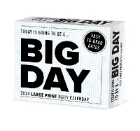 Book Cover for Big Day 2024 6.2 X 5.4 Box Calendar by Willow Creek Press