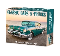 Book Cover for Classic Cars & Trucks 2024 6.2 X 5.4 Box Calendar by Willow Creek Press