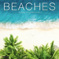Book Cover for Beaches 2024 7 X 7 Mini Wall Calendar by Willow Creek Press