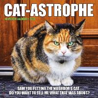 Book Cover for Cat-Astrophe 2024 7 X 7 Mini Wall Calendar by Willow Creek Press