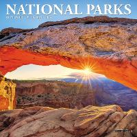 Book Cover for National Parks 2024 7 X 7 Mini Wall Calendar by Willow Creek Press