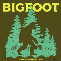 Book Cover for Bigfoot 2024 12 X 12 Wall Calendar by Willow Creek Press