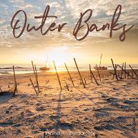 Book Cover for Outer Banks 2024 12 X 12 Wall Calendar by Willow Creek Press