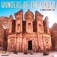 Book Cover for Wonders of the World 2024 12 X 12 Wall Calendar by Willow Creek Press