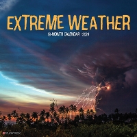 Book Cover for Extreme Weather 2024 12 X 12 Wall Calendar by Willow Creek Press