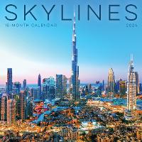 Book Cover for Skylines 2024 12 X 12 Wall Calendar by Willow Creek Press