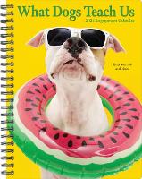 Book Cover for What Dogs Teach Us 2024 6.5 X 8.5 Engagement Calendar by Willow Creek Press