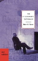 Book Cover for The Philosopher's Dictionary by Robert M. Martin