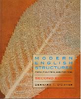 Book Cover for Modern English Structures by Bernard O'Dwyer