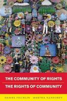 Book Cover for Community Of Rights – Rights Of Community – The Rights of Community by Daniel Fischlin, Martha Nandorfy