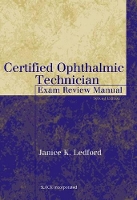 Book Cover for Certified Ophthalmic Technician Exam Review Manual by Janice K. Ledford