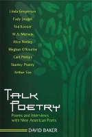 Book Cover for Talk Poetry by David Baker