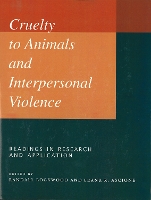 Book Cover for Cruelty to Animals and Interpersonal Violence by Frank Ascione, R. Lockwood
