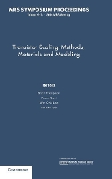 Book Cover for Transistor Scaling: Volume 913 by Scott University of Florida Thompson