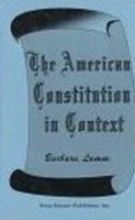 Book Cover for American Constitution in Context by Nova Science Publishers Inc