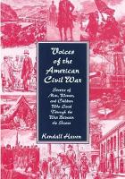 Book Cover for Voices of the American Civil War by Kendall Haven