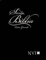 Book Cover for Santa Biblia Letra Grande-NVI by Zondervan