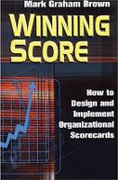 Book Cover for Winning Score by Mark Graham (Manhattan Beach, California, USA) Brown