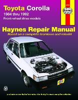 Book Cover for Toyota Corolla FWD (1984-1992) Haynes Repair Manual (USA) by Haynes Publishing