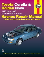 Book Cover for Toyota Corolla & Holden Nova (93 - 96) by Haynes Publishing