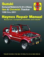 Book Cover for Suzuki Samurai (86-95), Sidekick (89-98), X-90 (96-98) & Vitara (99-01), Geo Tracker (86-97) & Chevrolet Tracker (98-01) Haynes Repair Manual (USA) by Haynes Publishing