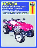 Book Cover for Honda TRX300 Shaft Drive ATVs (88 - 00) Haynes Repair Manual by Haynes Publishing