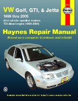 Book Cover for VW GOLF, GTI, & JETTA (1999-2005) by Haynes Publishing