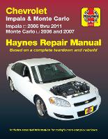 Book Cover for Chevrolet Impala (2006-2011) & Monte Carlo (2006-2007) Haynes Repair Manual (USA) by Haynes Publishing