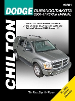 Book Cover for Dodge Durango 2004-09 & Dakota 2005-11 (Chilton) by Haynes Publishing