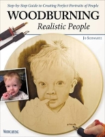 Book Cover for Woodburning Realistic People by Jo Schwartz