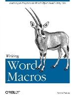 Book Cover for Writing Word Macros by Steven Roman