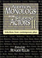 Book Cover for Audition Monologs for Student Actors Ii by Roger Ellis