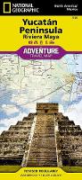 Book Cover for Northern Yucatn/maya Sites, Mexico by National Geographic Maps