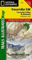 Book Cover for Yosemite Sw, Yosemite Valley & Wawona by National Geographic Maps