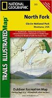 Book Cover for North Fork, Glacier National Park by National Geographic Maps