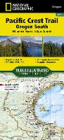 Book Cover for Pacific Crest Trail, Oregon South by National Geographic Maps