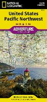 Book Cover for United States, Pacific Northwest Adventure Map by National Geographic Maps