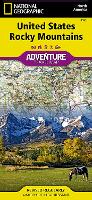 Book Cover for United States, Rocky Mountains Adventure Map by National Geographic Maps