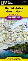 Book Cover for United States, Great Lakes Adventure Maps by National Geographic Maps