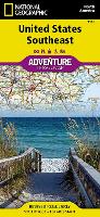 Book Cover for United States, Southeast Adventure Map by National Geographic Maps