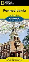 Book Cover for Pennsylvania Guide Map by National Geographic Maps