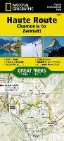 Book Cover for Haute Route Map [chamonix To Zermatt] by National Geographic Maps