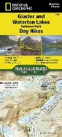 Book Cover for Glacier and Waterton Lakes National Parks Day Hikes Map by National Geographic Maps