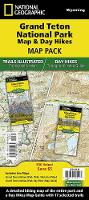 Book Cover for Grand Teton Day Hikes and National Park Map [Map Pack Bundle] by National Geographic Maps