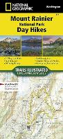 Book Cover for Mount Rainier National Park Day Hikes Map by National Geographic Maps